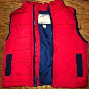 Used, Lake new, Janie and Jack vest